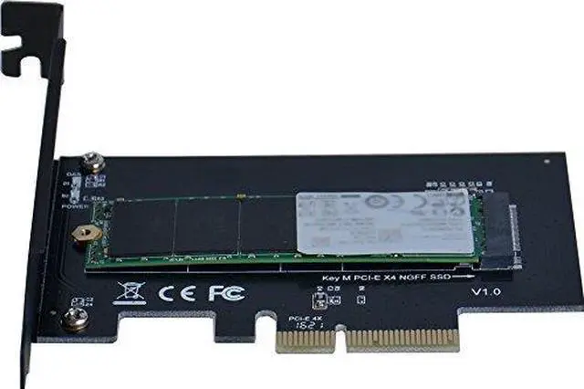 Alt view image 5 of 20 - ADDS ONE M.2 PCIE SSD (M KEY, NVME, AHCI) TO YOUR PCIE EQUIPPED DESKTOP COMPUTER