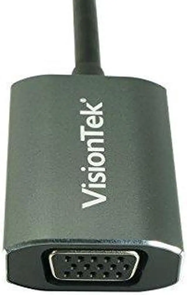 Alt view image 3 of 13 - VisionTek 900917 Mini DisplayPort to VGA Active Adapter (M/F)