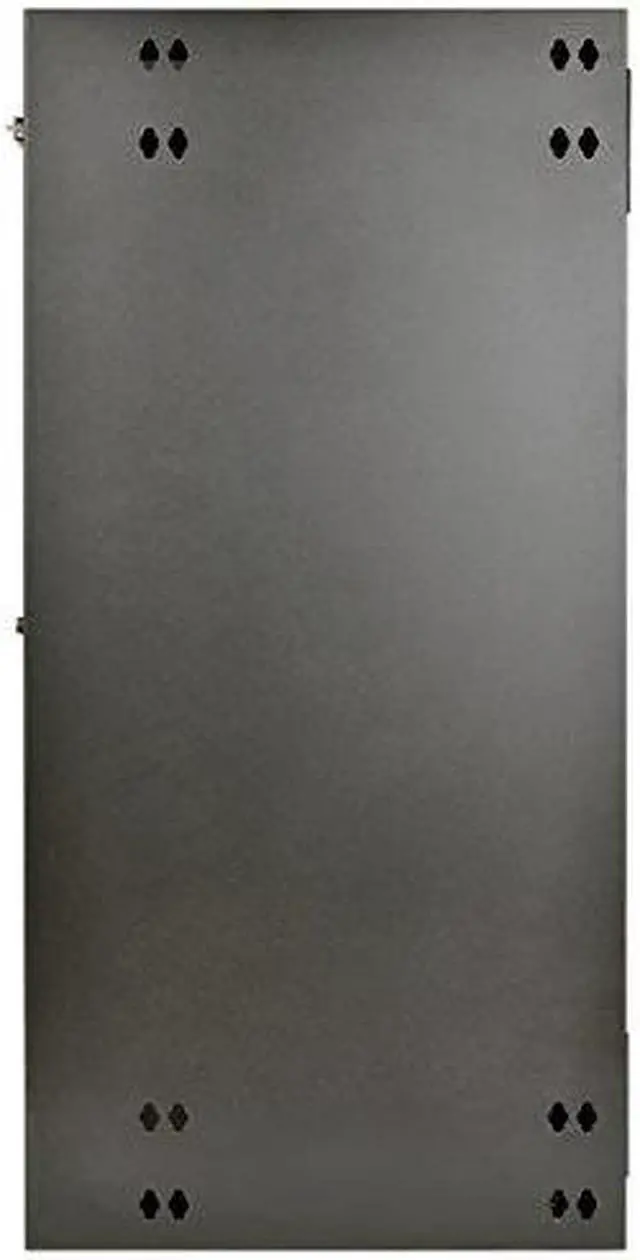 Alt view image 4 of 20 - Tripp Lite SmartRack 26U UPS-Depth Wall-Mount Rack Enclosure Cabinet, Hinged Back