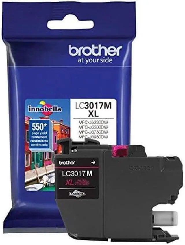 Alt view image 4 of 13 - BROTHER INTERNATIONAL CORPORAT LC3017M HIGH YIELD XL MAGENTA INK CARTRIDGE