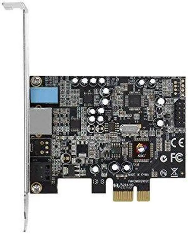 Alt view image 3 of 5 - SIIG DP SoundWave 5.1 Channels 24-bit PCI Express x1 Interface Sound Card