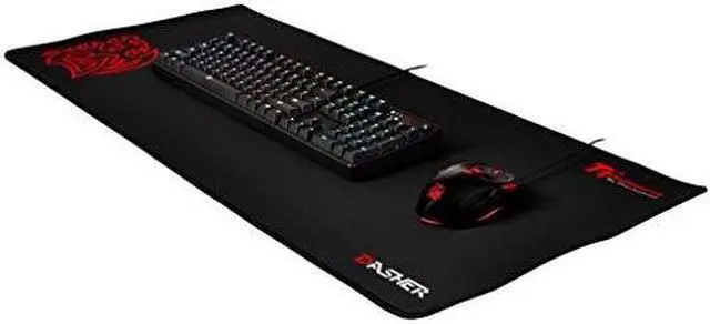 Alt view image 4 of 9 - Thermaltake MP-DSH-BLKSXS-01 Mouse Pad