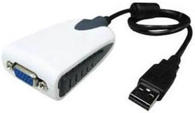 Alt view image 2 of 7 - AddOn USB 2.0 (A) Male to VGA Female Black Adapter - 100% compatible and guaranteed to work