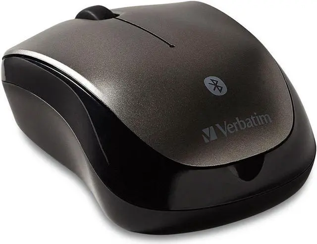 Alt view image 5 of 20 - Verbatim 98590 Black 1 x Wheel Bluetooth Wireless Optical Mouse
