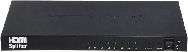 Alt view image 3 of 10 - 4XEM 4XHDMISP1X8 Video Splitter