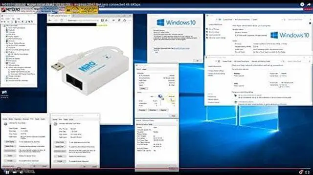 Alt view image 5 of 13 - Hiro Network H50228 V92 56K External USB Modem