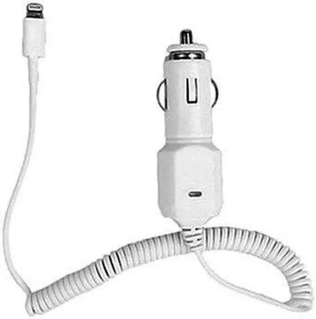 Alt view image 3 of 5 - 4XEM 8-Pin Lightning Car Charger For iPod/iPhone/iPad