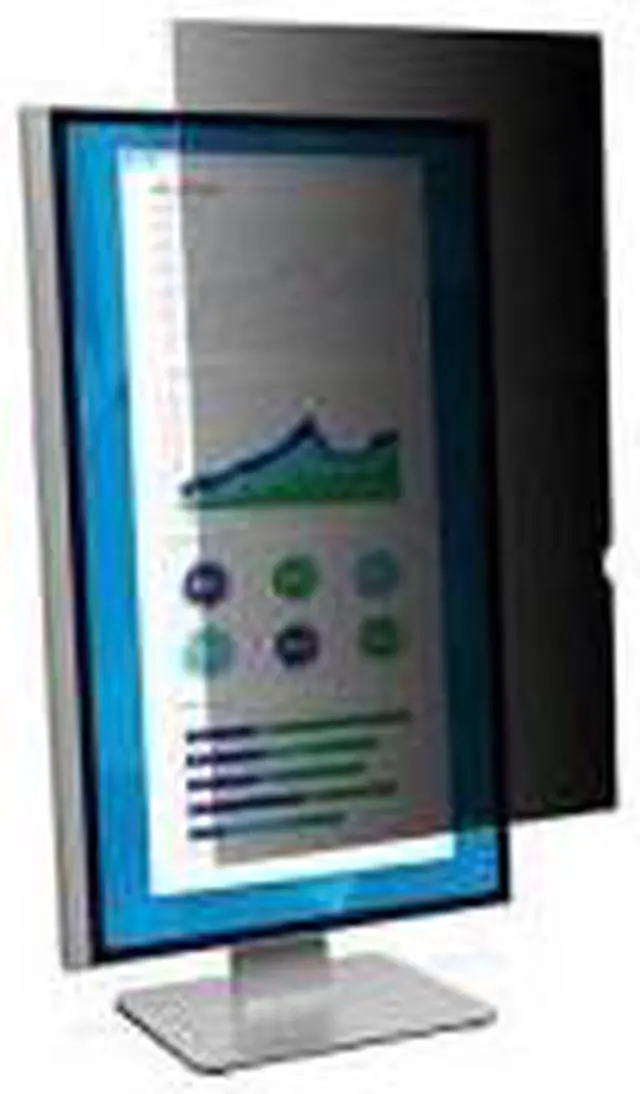 Alt view image 2 of 20 - 3M PF250W9P Privacy Filter For 25 Inch Widescreen Monitor - Display Privacy Filter - 25 Inch Wide - Black