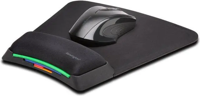 Alt view image 3 of 18 - Kensington Smartfit Mouse Pad Stacked With Wrist Support