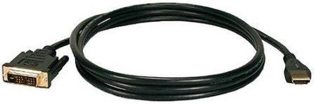 Alt view image 6 of 11 - QVS HDMI Male to DVI Male HDTV/Flat Panel Digital Video Cable