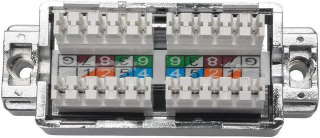 Alt view image 4 of 15 - TRIPP LITE N237-001-SH Cat5e/6 Shielded Surface-Mount Junction Box, 110 IDC