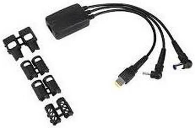 Alt view image 5 of 8 - Targus 3-Pin 3-Way Hydra DC Power Cable - ACC1009USX