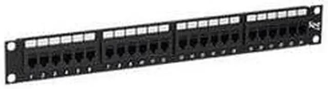 Alt view image 3 of 4 - ICC ICMPP24CP6 PATCH PANEL,CAT 6, FEED-THRU 24-P,1RMS