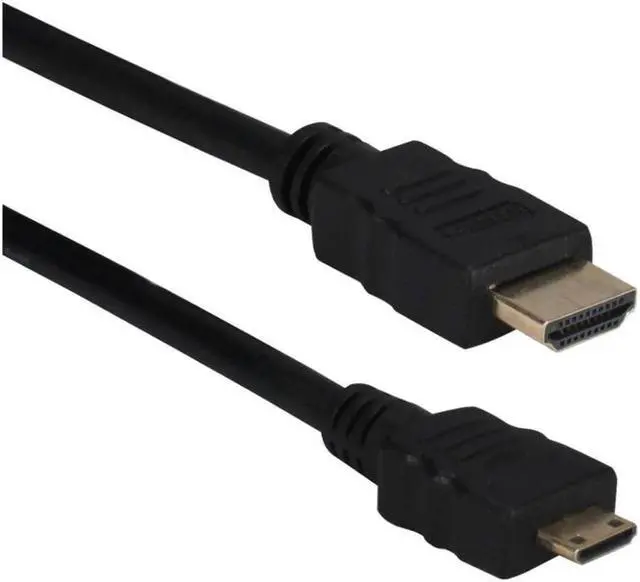 Alt view image 2 of 6 - AddOn - Accessories 3ft (30cm) HDMI to Micro-HDMI Adapter Cable - Male to Male
