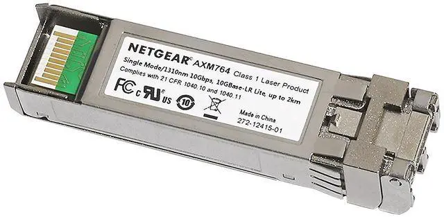 Alt view image 3 of 15 - Netgear ProSAFE 10 Gigabit Base-LR Lite SFP+ Single Mode Module
