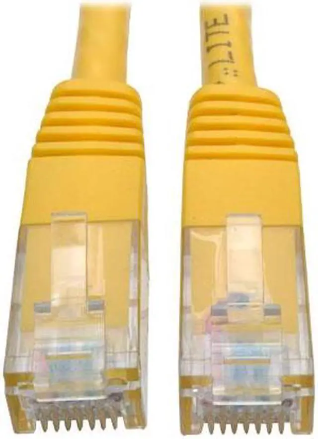 Alt view image 3 of 14 - Tripp Lite Premium N200-001-YW RJ-45 Patch Network Cable