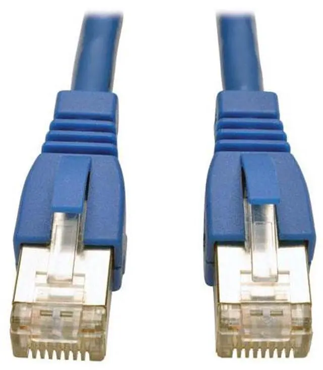 Alt view image 3 of 7 - TRIPP LITE N262-007-BL 7 ft. Cat 6A Blue Shielded Augmented Cat6 (Cat6a) Shielded (STP) Snagless 10G Certified Patch Cable, (RJ45 M/M)