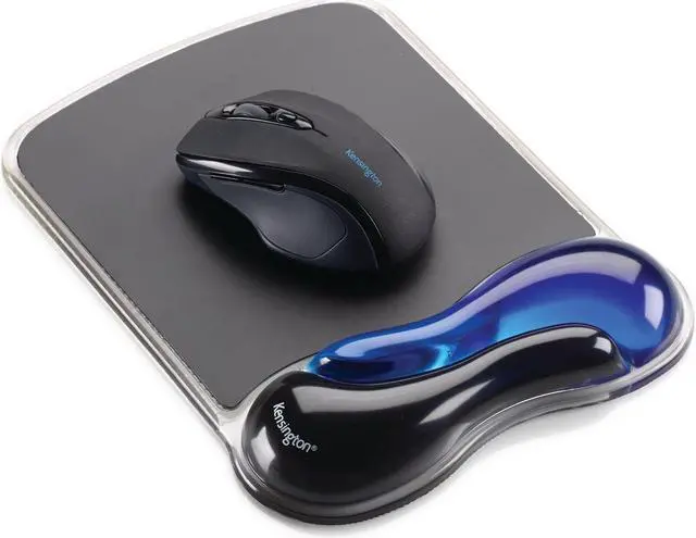 Alt view image 2 of 15 - Kensington Duo Gel Mouse Pad Wrist Rest