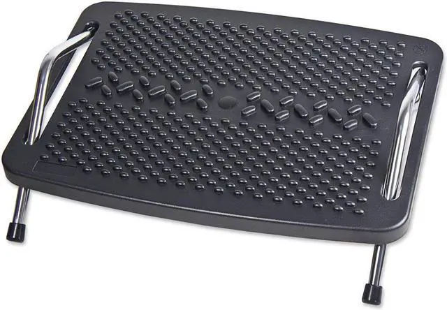Alt view image 2 of 20 - SYBA Multimedia Ergonomic Design Foot Rest with Metal Support, and Push-to-Tilt Sides