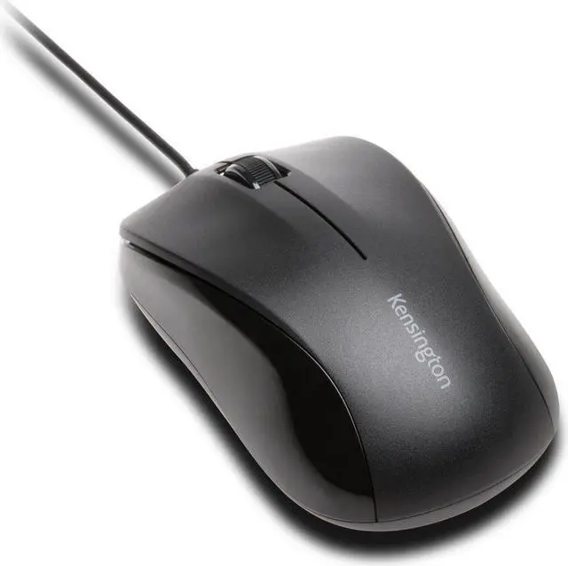 Alt view image 4 of 20 - Kensington k72110us Black 1 x Wheel USB Wired Optical Mouse