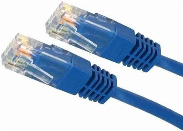 Main image of 4XEM 4XC6PATCH15BL 15 ft. Cat 6 Blue Molded RJ45 UTP Patch Cable