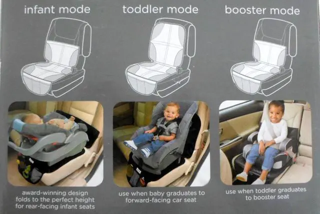 Alt view image 6 of 6 - Summer Infant 77640A Elite DuoMat Car Seat, Black