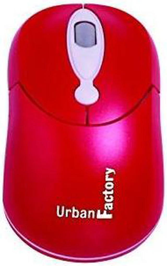 Alt view image 4 of 7 - URBAN FACTORY CM10UF CRAZY MOUSE RED OPTICAL