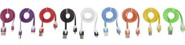 Main image of URBAN FACTORY CBL87UF 1M PUR FLAT USB MICRO/USB CABLE