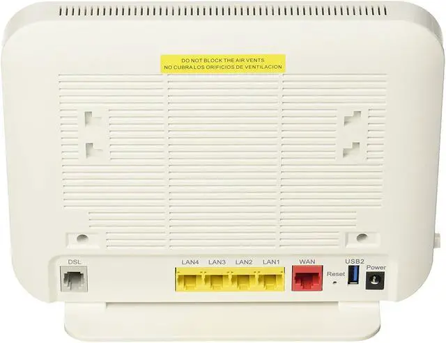 Alt view image 3 of 3 - Zhone 6712-W1 VDSL2/ADSL2+ 4-Port Gateway