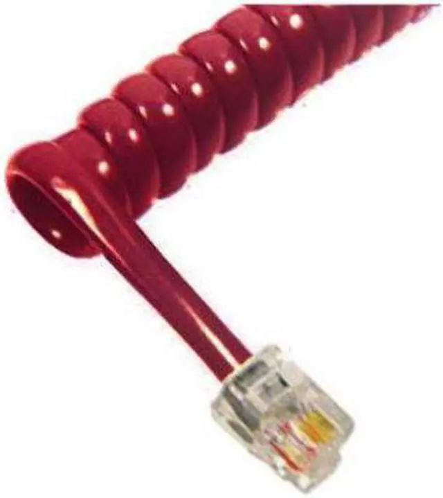 Alt view image 2 of 4 - GCHA444012-FCR / 12' RED Handset Cord