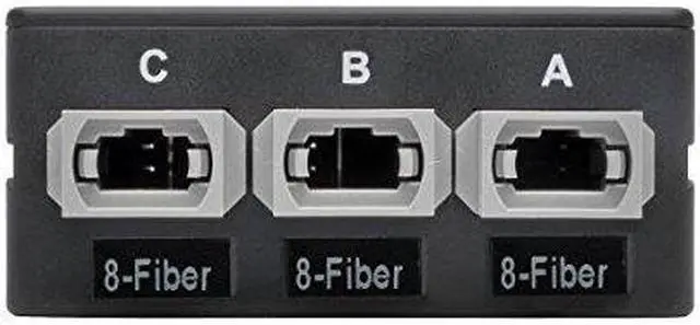 Alt view image 5 of 14 - Tripp Lite 40GB to 10GB Breakout Cassette, x3 8-Fiber OM4 MTP/MPO to x12 LC Duplex (N482-3M8-LC12)
