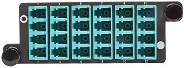 Alt view image 7 of 14 - Tripp Lite 40GB to 10GB Breakout Cassette, x3 8-Fiber OM4 MTP/MPO to x12 LC Duplex (N482-3M8-LC12)