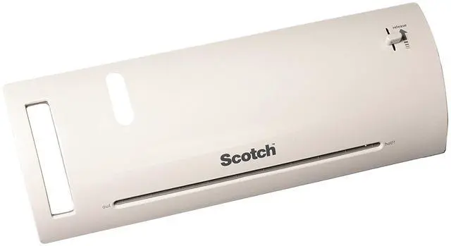 Alt view image 10 of 18 - Scotch Thermal Laminator Value Pack 9" W with 20 Letter Size Pouches TL902VP