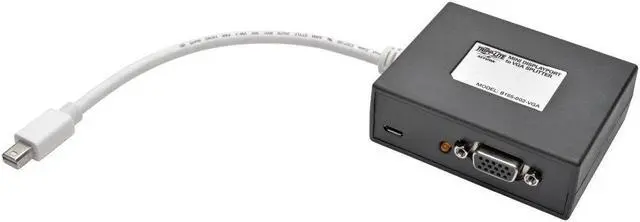 Alt view image 2 of 6 - TRIPP LITE B155-002-VGA MINI DISPLAYPORT VGA SPLITTER