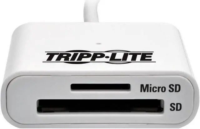 Alt view image 2 of 16 - Tripp Lite Usb 3.0 Superspeed Sd / Micro Sd Memory Card Media Reader 6In.