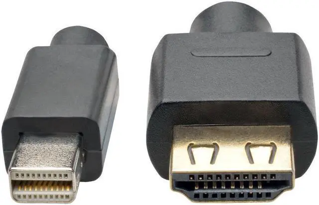 Alt view image 4 of 17 - Tripp Lite P586-006-HD-V2A Mini Displayport 1.2A To Hdmi Active Adapter Cable With Gripping Hdmi Plug, Hdmi 2.0, Hdcp 2.2, 4K X 2K @ 60 Hz (M/M) , 6 Ft - Video / Audio Cable - Displayport / Hdmi - Mi
