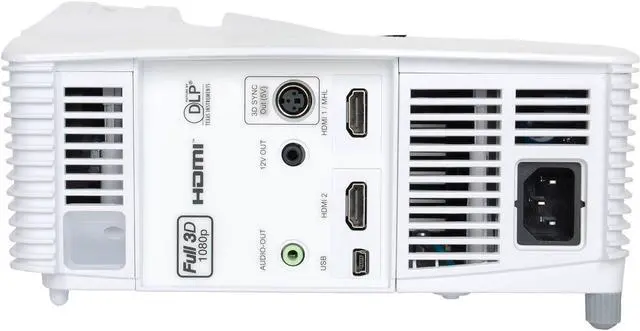 Alt view image 6 of 17 - Optoma GT1080Darbee Full HD 1920 x 1080 3,000 lumens 3D DLP Short Throw Projector
