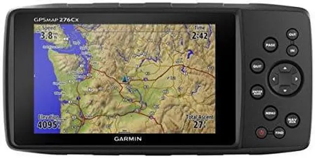 Alt view image 3 of 20 - Garmin GPSMAP 276Cx All-Terrain Navigator 5 Screen with 250 Routes (010-01607-00)