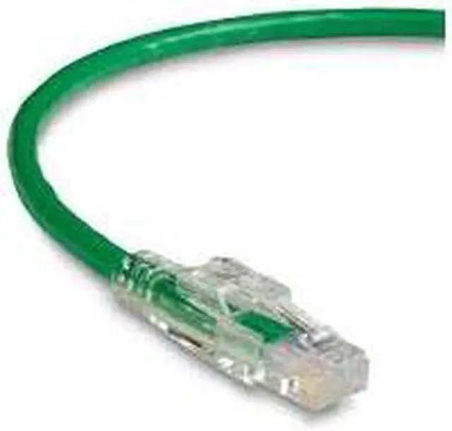Alt view image 3 of 3 - GigaTrue 3 CAT6 550-MHz Lockable Patch Cable (UTP), Green, 3-ft. (0.9-m)