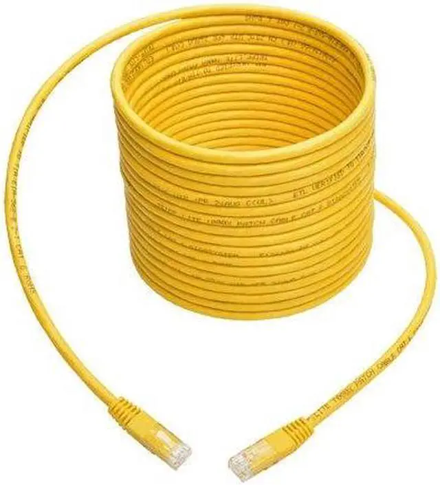 Alt view image 4 of 7 - Tripp Lite Premium N200-035-YW RJ-45 Patch Network Cable