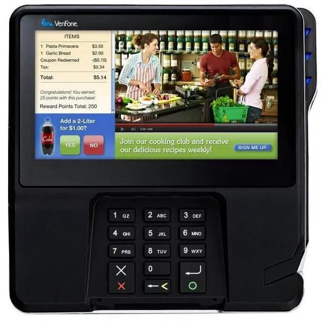 Alt view image 2 of 3 - VERIFONE M177-509-01-R MX925 Multimedia Transaction Terminal