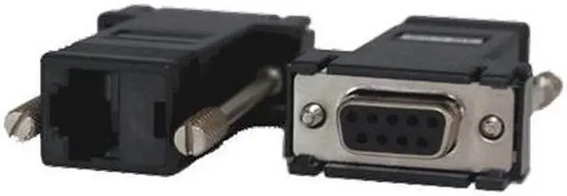 Main image of Opengear 319014 - DB9F to RJ45 Straight Serial Adapter