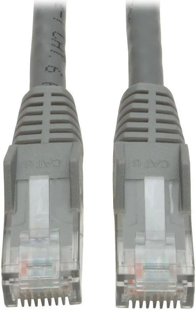Alt view image 5 of 20 - Tripp Lite N262-010-GY Cat6A 10G-Certified Snagless Shielded Stp Network Patch Cable (Rj45 M/M) , Poe, Gray, 10 Ft. - Patch Cable (Dte) - Rj-45 (M) To Rj-45 (M) - 10 Ft - Stp - Cat 6A - Ieee 802.3Af