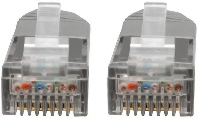 Alt view image 5 of 11 - Tripp Lite Premium N200-001-GY RJ-45 Patch Network Cable