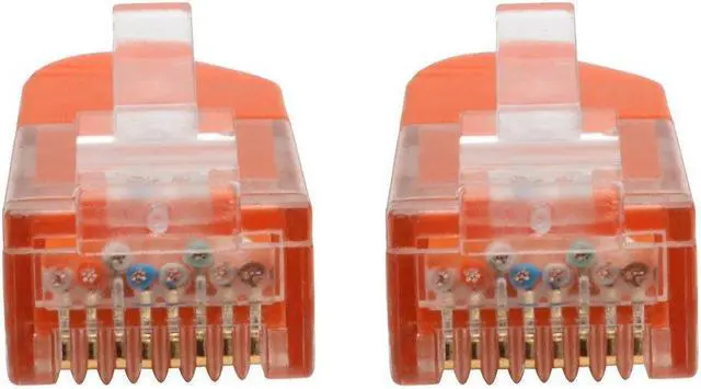 Alt view image 2 of 11 - 50' Cat6 Mlded Ptch Cbl Orange