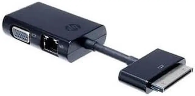Alt view image 2 of 3 - Side Dock Rj45 Vga Adapter