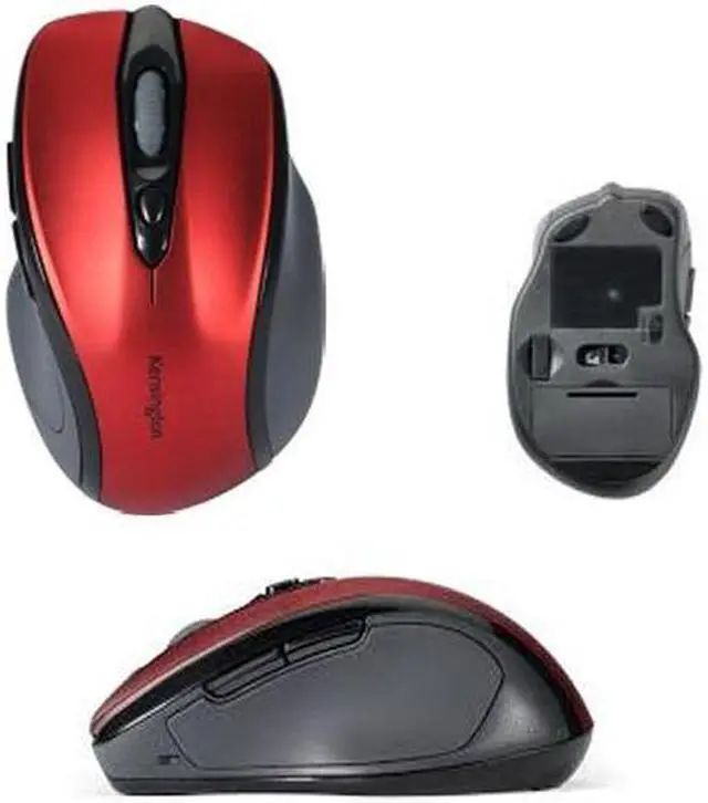 Alt view image 3 of 6 - PRO FIT RED WIRELESS MOUSE
