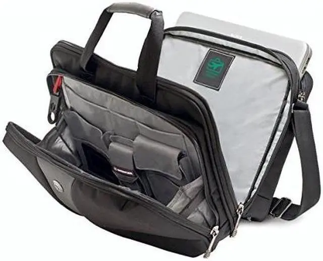 Alt view image 5 of 18 - Swissgear LEGACY 16" WA-7652-14F00 Double Gusset Computer case