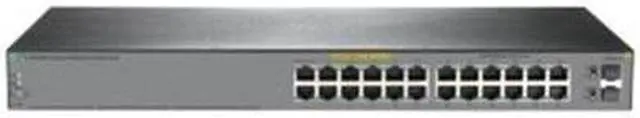 Alt view image 2 of 6 - HPE OfficeConnect 1920S 24G 2 SFP PPoE+ 185W Switch (JL384A)