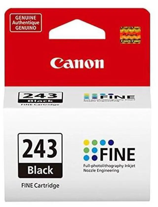 Alt view image 4 of 17 - Canon PG-243 Printer - Ink Cartridges Pigment Black